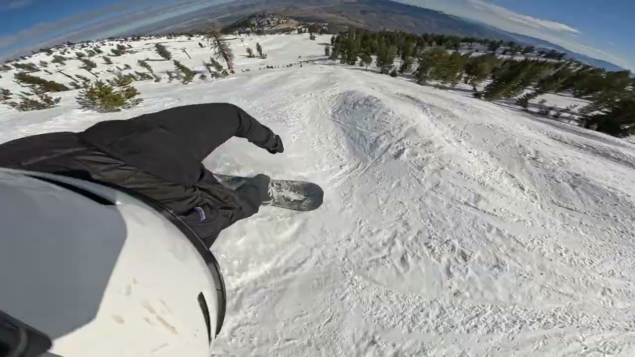 Mt.  Rose Laps with Sis