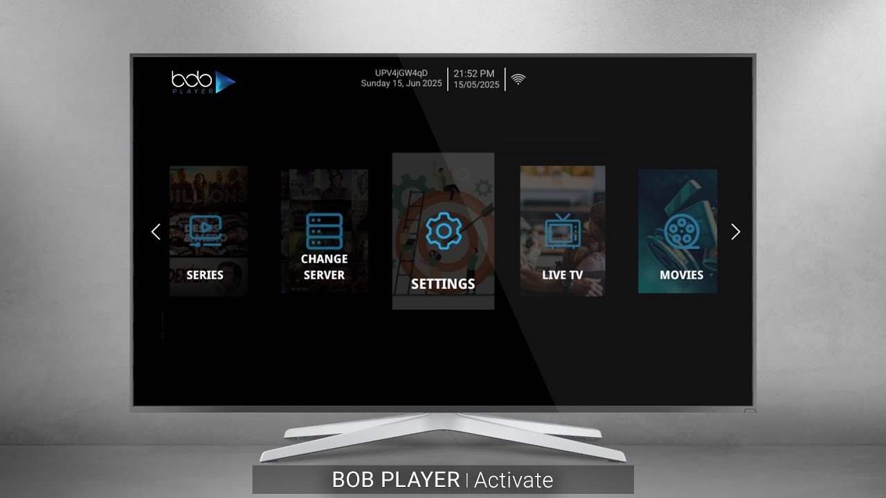 BOB Player: How to activate