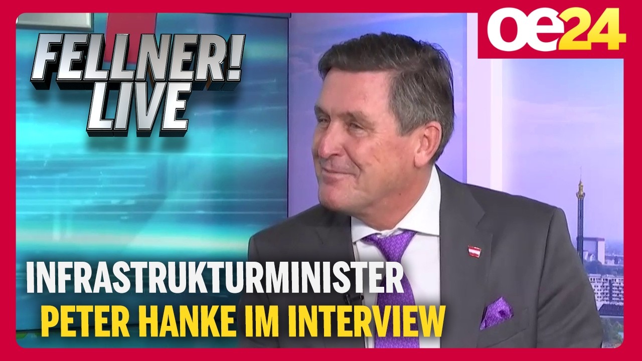 Infrastrukturminister Peter Hanke im Interview | FELLNER! LIVE