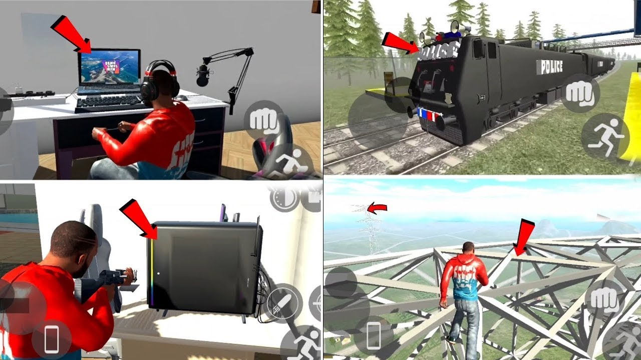 মোবাইলে GTA 5 পর্ব ৯১৫ । HIGH GRAPHICS এর গেম । INDIAN BIKE GAME PART 915 । POTI GAMER BD