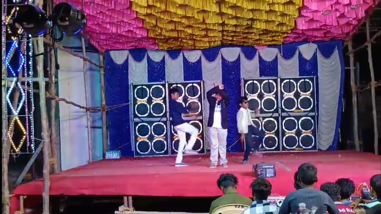 My Stage Dance in Temple festival in my village 