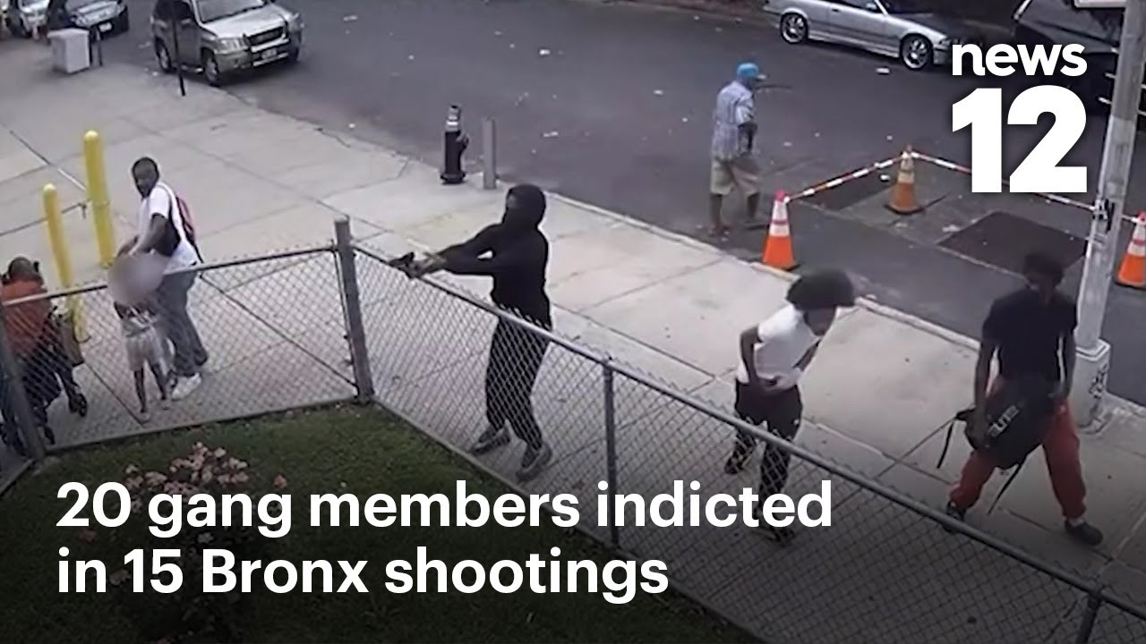 20 gang members indicted for 15 shootings in The Bronx | News 12