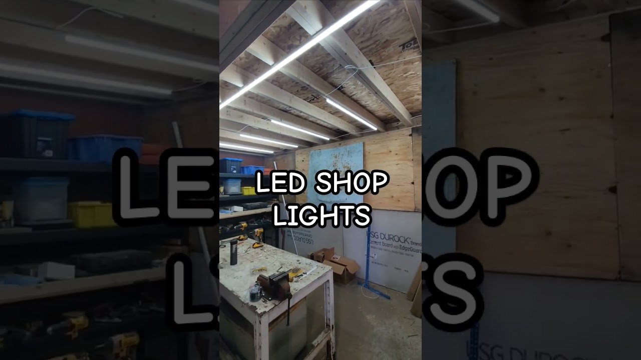 Easy Garage Upgrade with Barrina LED Shop Lights