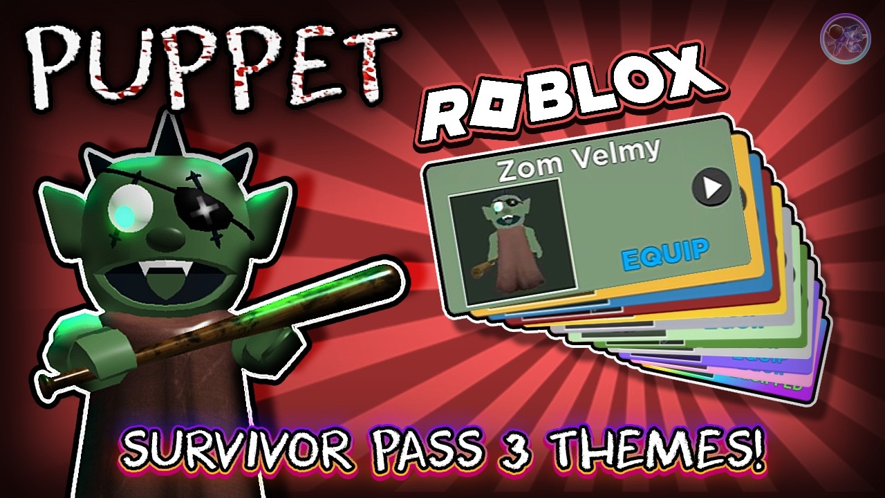 All Pack 3 Survivor Pass Skin Themes ~ [Roblox Puppet]