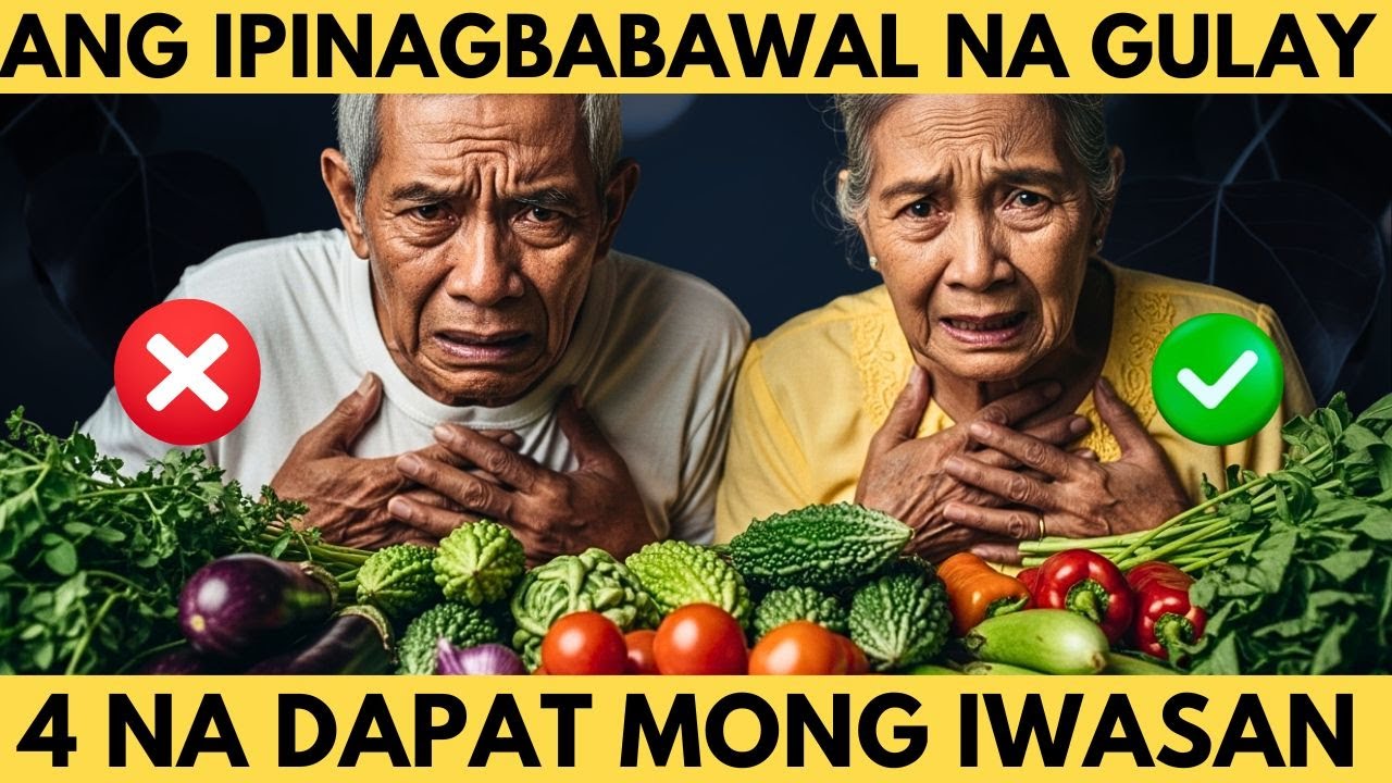 Mga Senior, 4 Gulay na Delikado sa Kalusugan at 4 na Dapat Mong Kainin  Tips sa Kalusugang Seniors