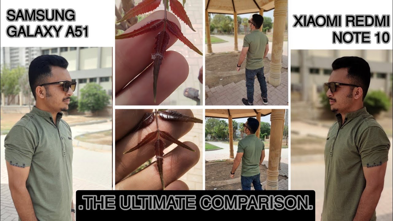 XIAOMI REDMI NOTE 10 VS SAMSUNG A51 CAMERA COMPARISON | DEEP CAMERA REVIEW..