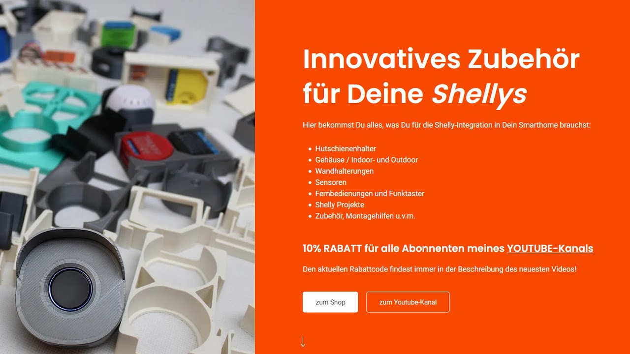 Zubehör und clevere Projekte für alle Shelly Freunde. Im neuen Onlineshop ab sofort verfügbar!