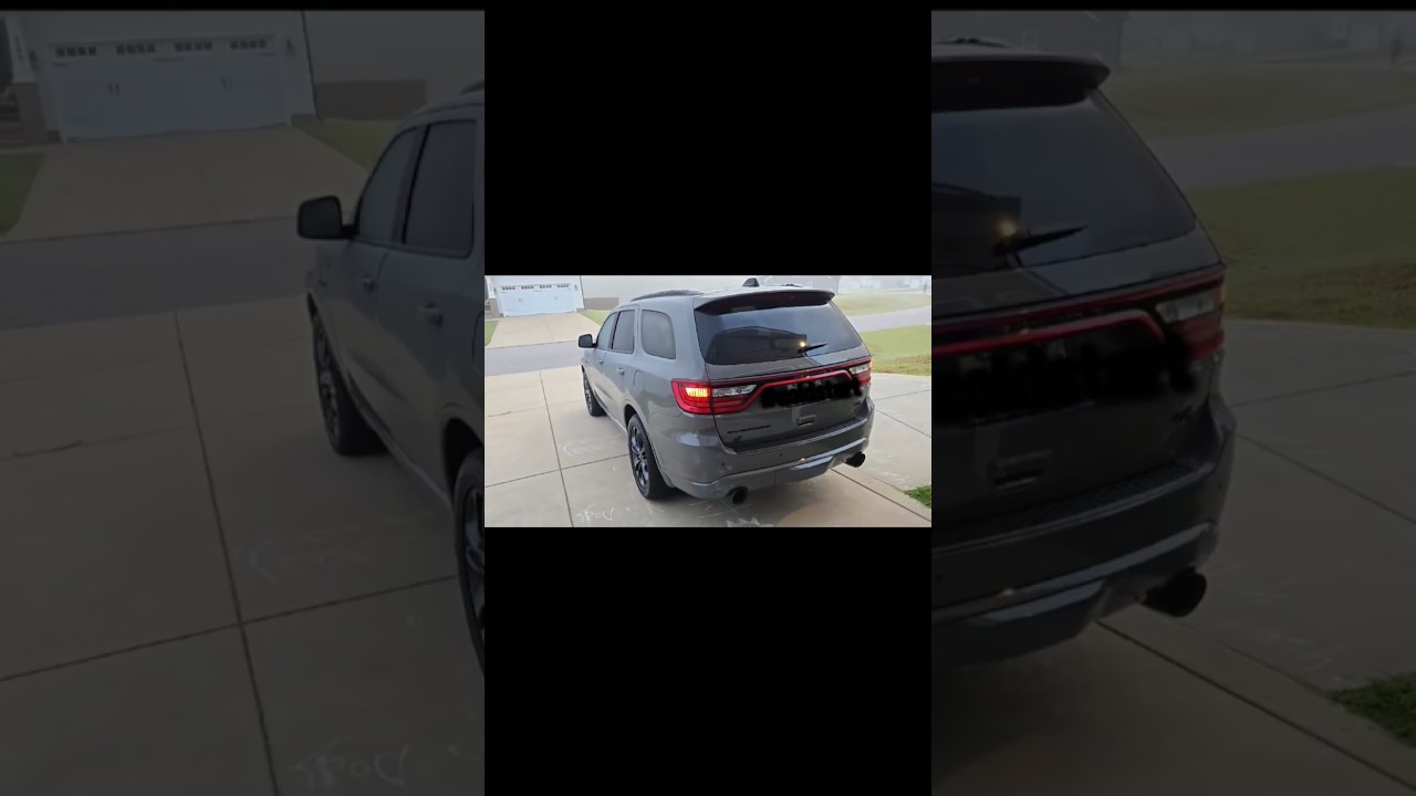 Dodge Durango RT Cold Start 🔊 | Muffler Delete + X-Pipe Exhaust Mods