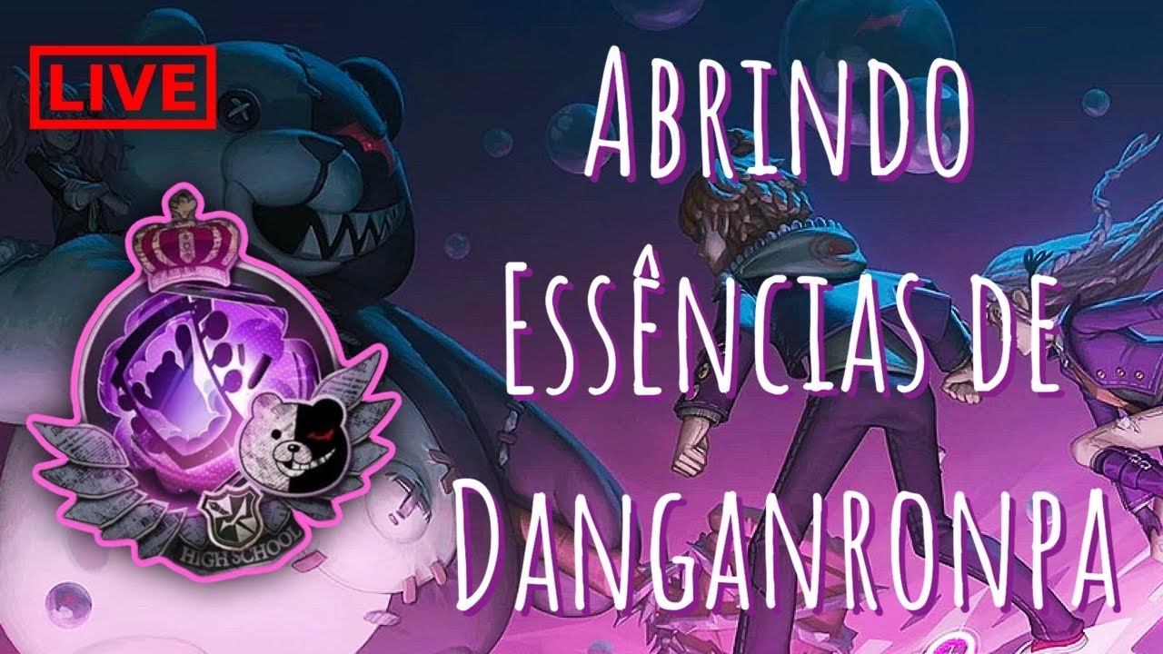 Abrindo Ess&ecirc;ncias de Danganronpa Season 11 AO VIVO - [Essence Opening S11] - Identity V