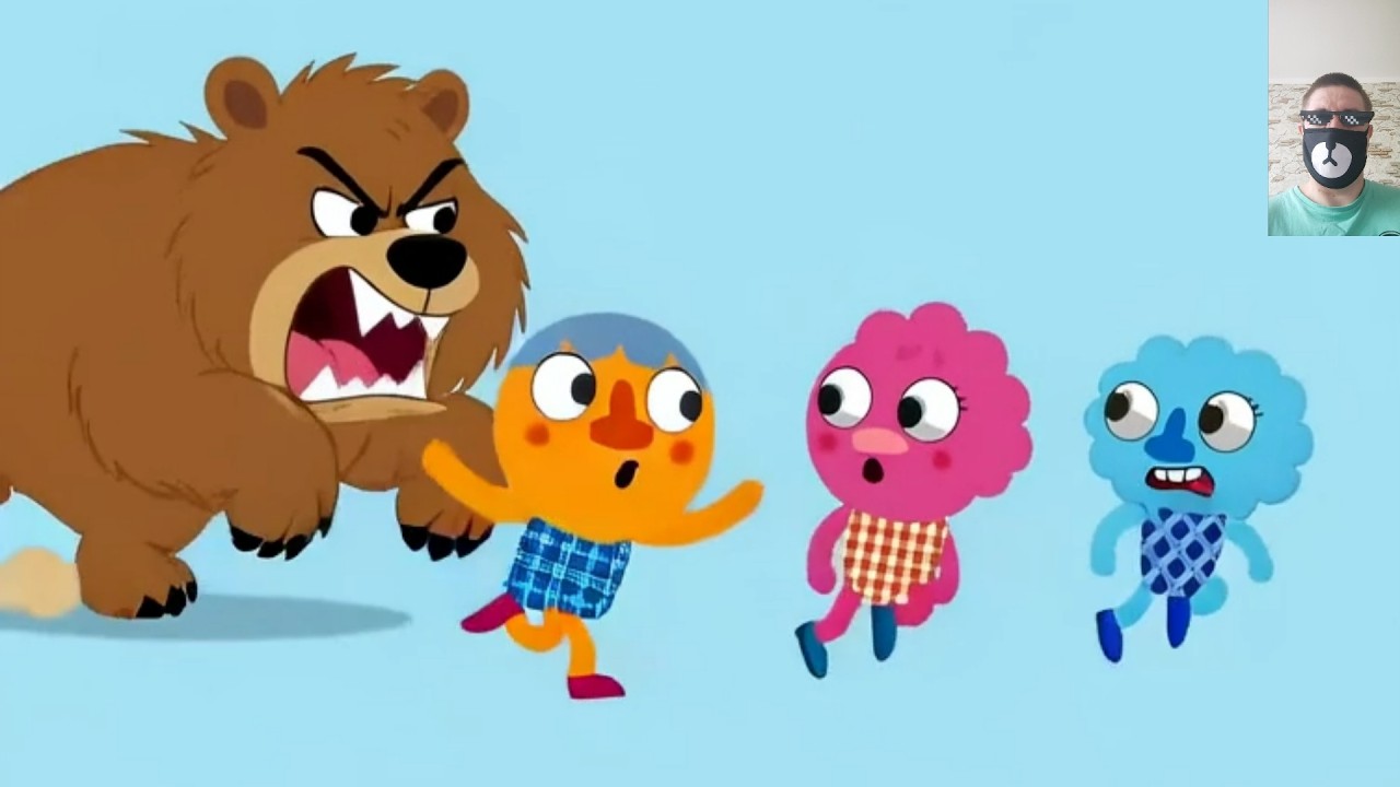 Noodle & Pals Walking In the Forest | bear runs magic effects Puzzlogy