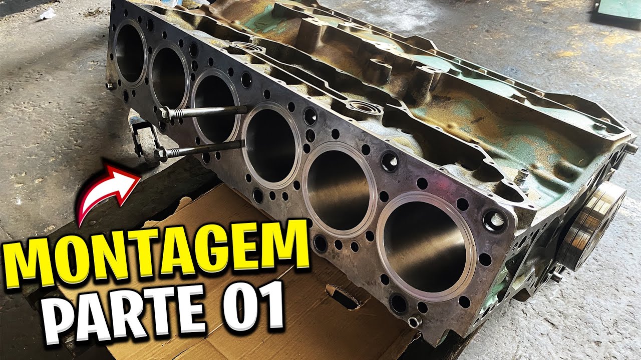 MONTAGEM DO MOTOR D12 A COMPLETO PT 01