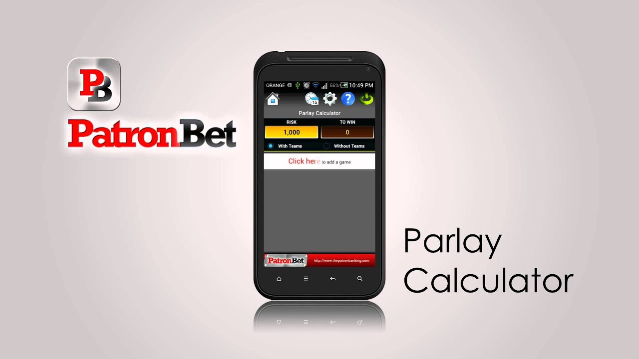 PatronBet - Parlay Calculator