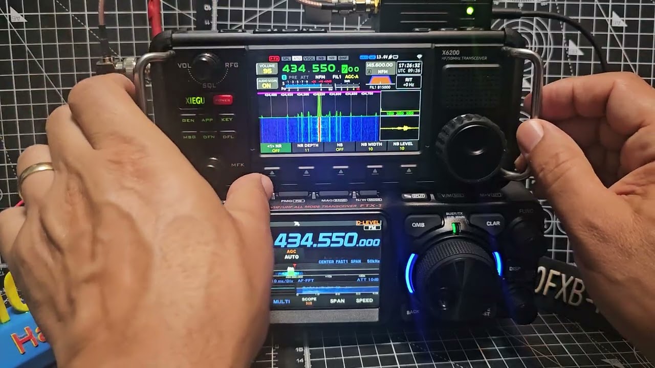 Yaesu FTX-1 & Xiegu X6200 (wr12)