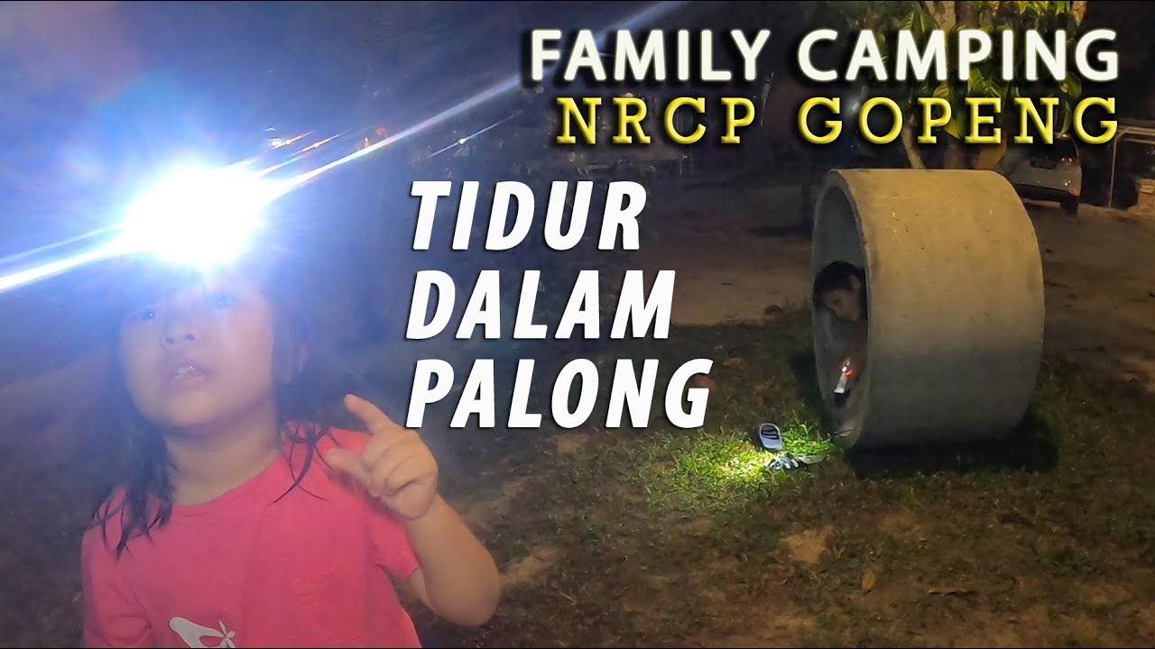 Family Camping in Gopeng Malaysia, Berani ke Tidur Dalam Palong?, Natasya Riverside Caravan Park