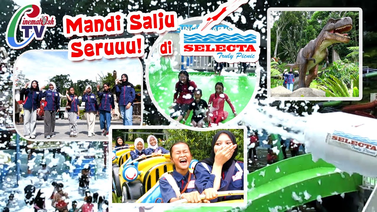 Taman Rekreasi Selecta Kota Batu | Mandi Salju Seruuu !!!!!