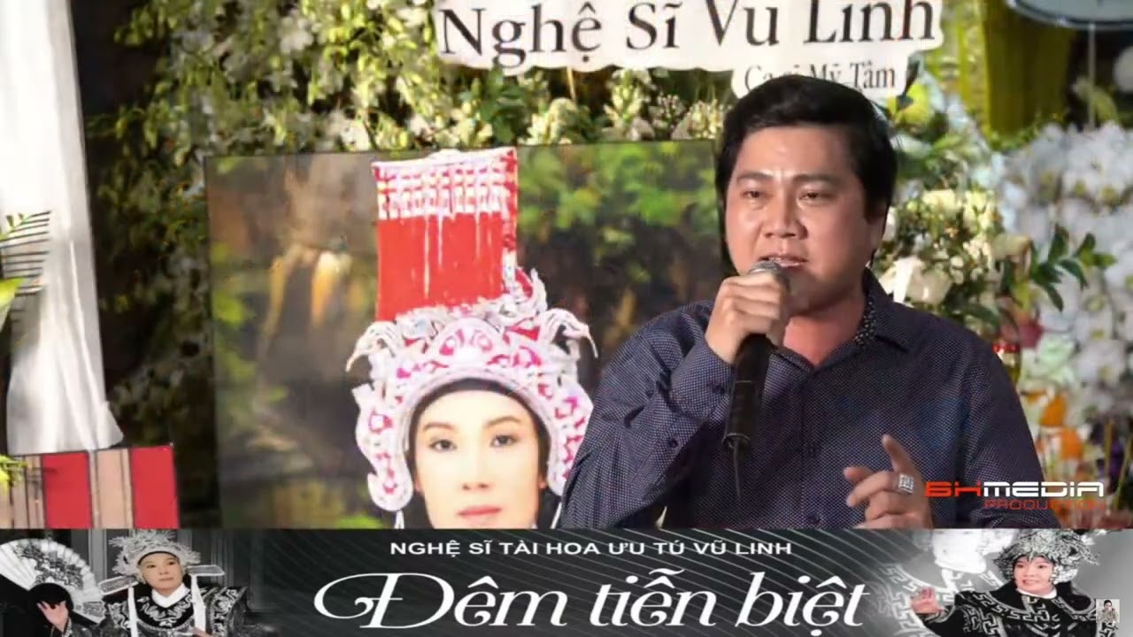 Nghệ sĩ Đào Vũ Thanh hát tiễn biệt a năm Vũ Linh