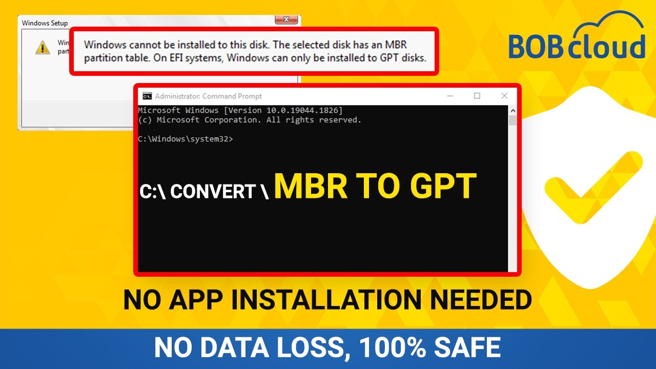 Как бесплатно конвертировать MBR в GPT в Windows 11