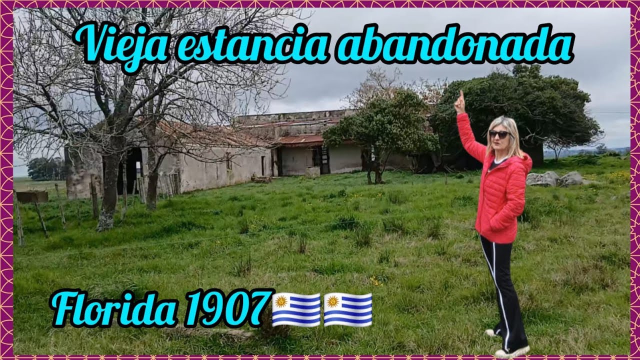 En la soledad de la campaña  otra estancia abandonada  soporta el paso del tiempo esperando su final