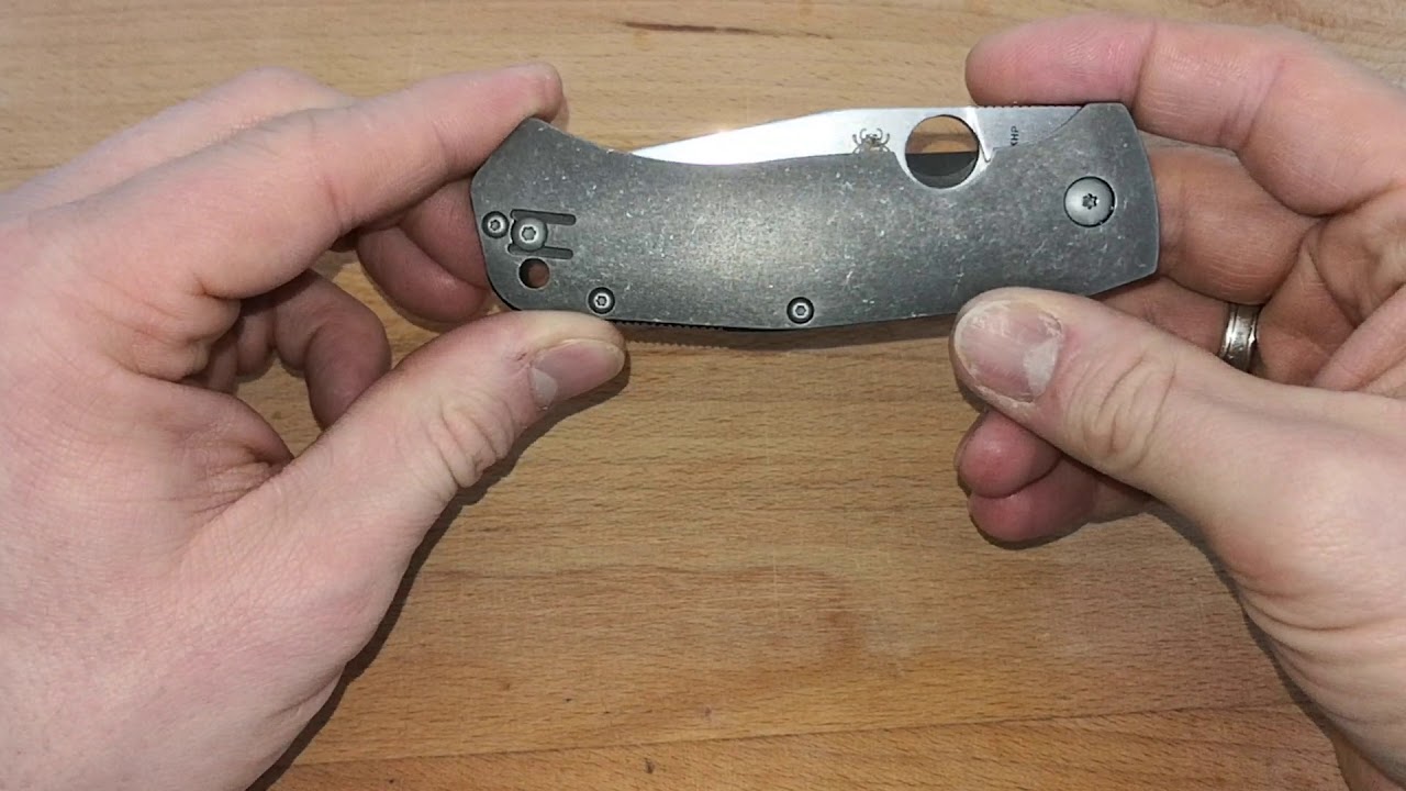 Spyderco Slysz Bowie Review Deutsch / German
