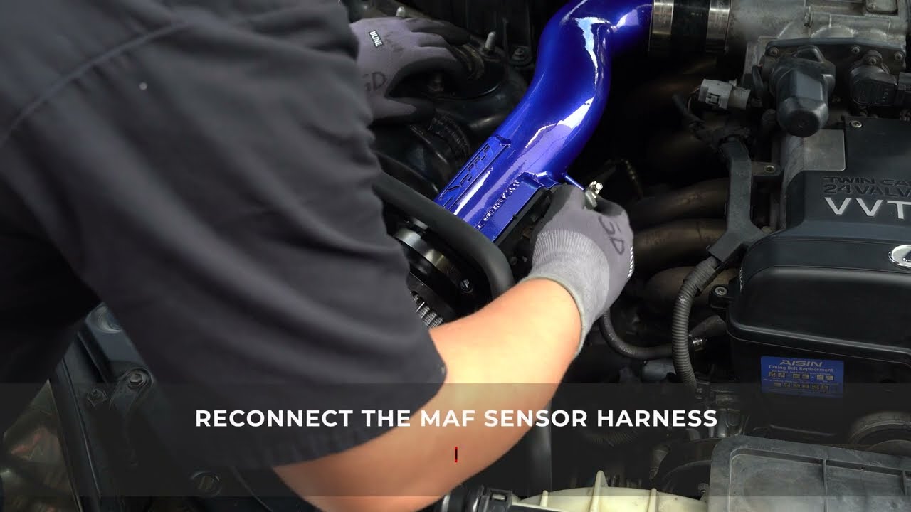 1998-2000 Lexus GS300 2JZ-GE HPS Performance Air Intake Kit Installation 827-705