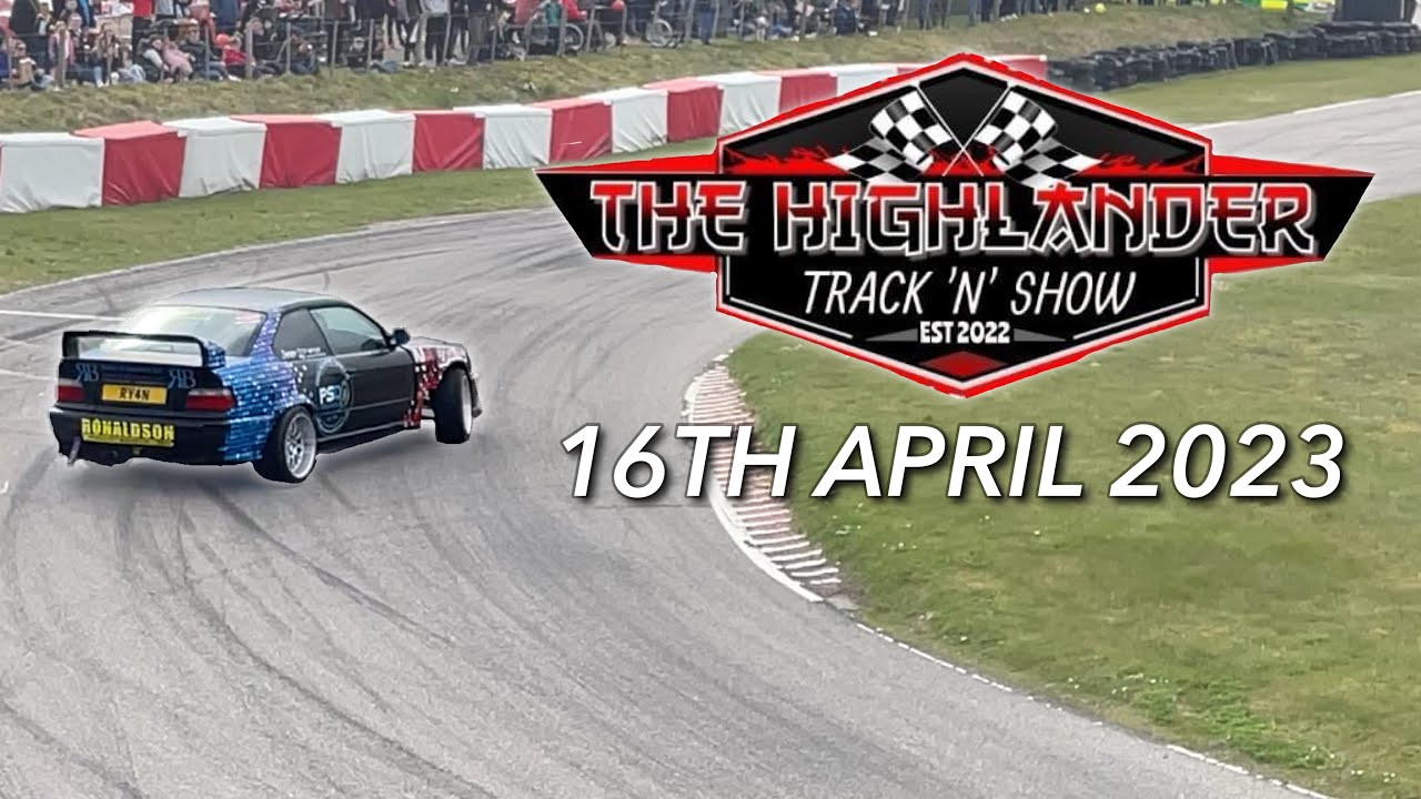 I went to the BIGGEST car track ‘n’ show in the Scottish highlands!!!