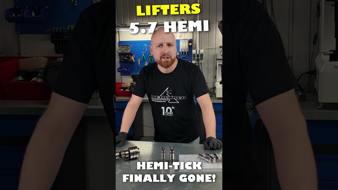 No More HEMI Tick! Super-Quiet Lifters for 5.7 HEMI by MEHENKER