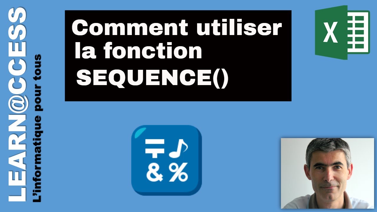 Excel - Comment utiliser la Fonction SEQUENCE()