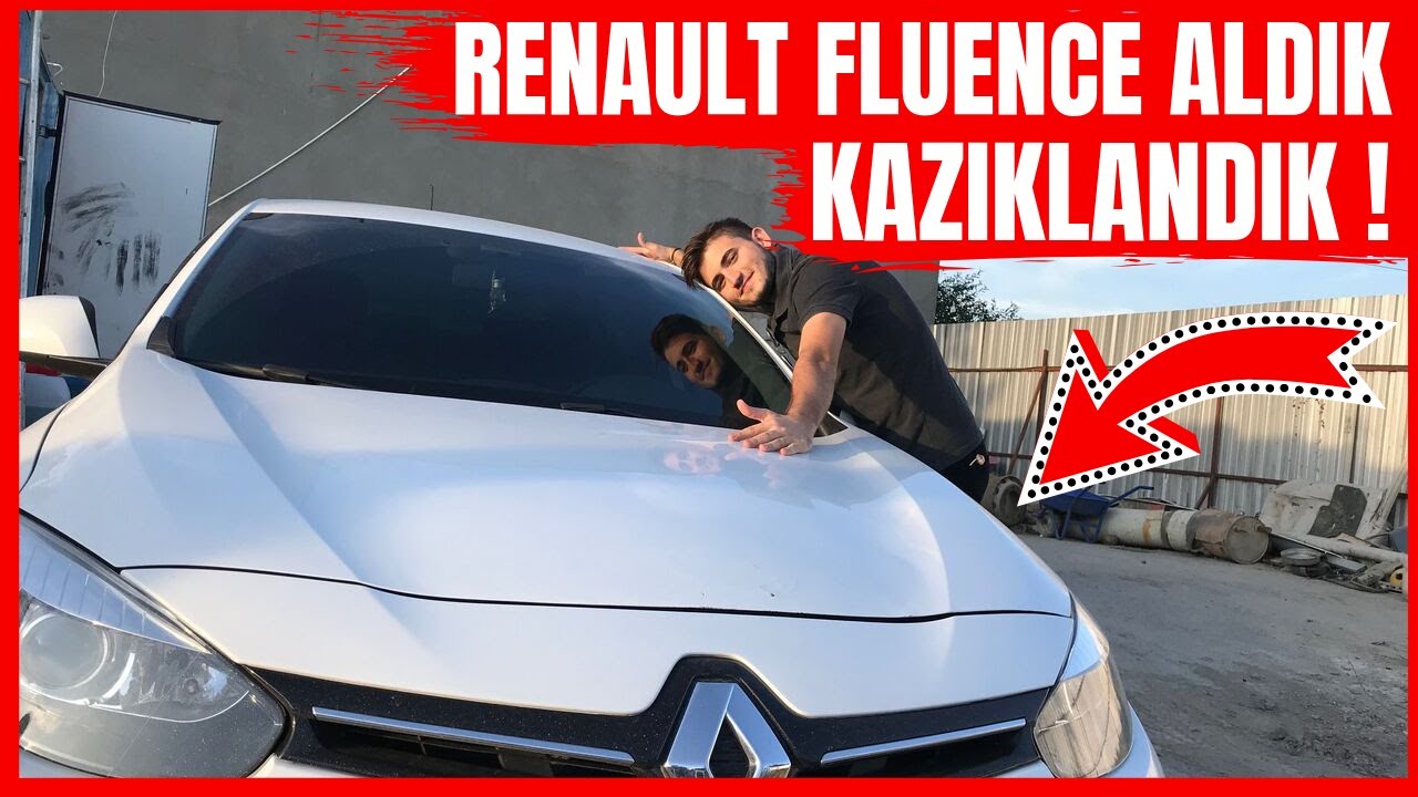 RENAULT FLUENCE ALDIK KAZIKLANDIK !