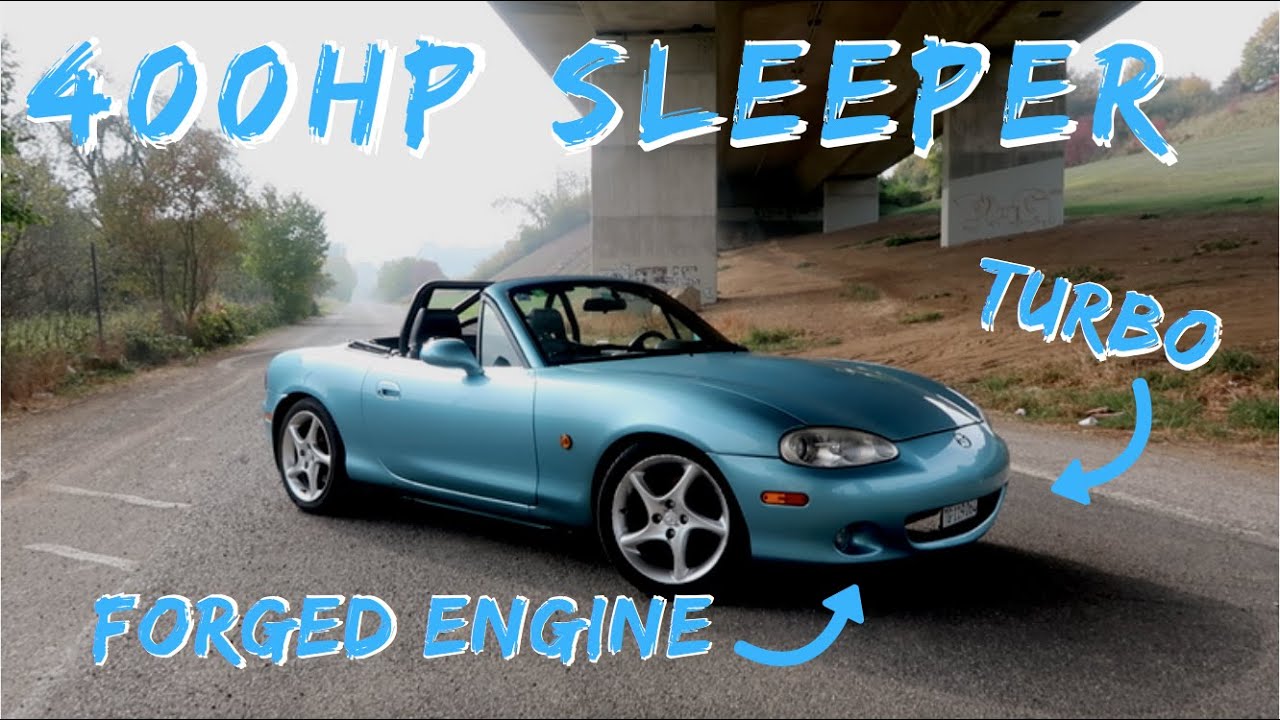 400+HP Miata gets Rowdy on the Streets!!! (+Dyno pulls) Turbo-Sleeper Miata build S2E6
