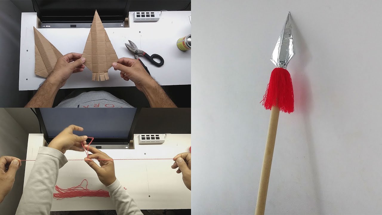 How to create sturdy but safe Chinese style spear for staging play