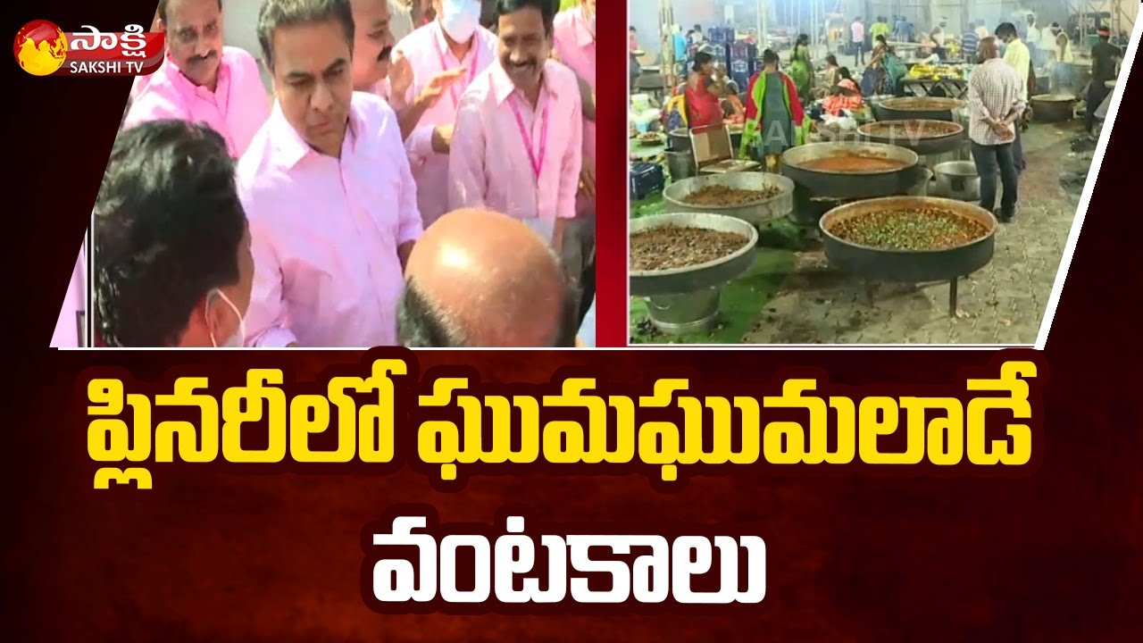 TRS ప్లీనరీ తీర్మానాలు | TRS Plenary Meeting Live Updates | CM KCR | Sakshi TV