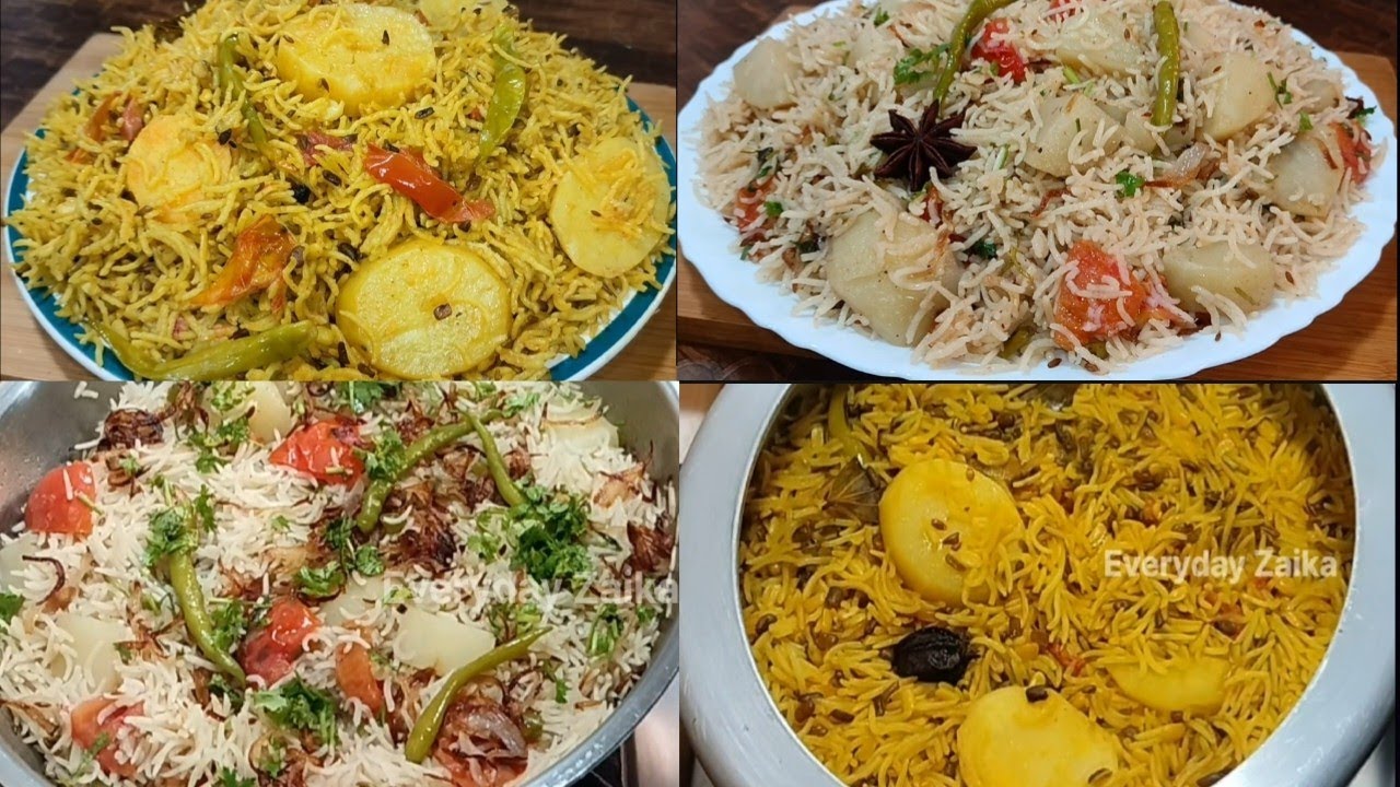 Chatpati Spicy Aloo Ki Tahari And Aloo Pulao Recipe By Everyday Zaika ❤️