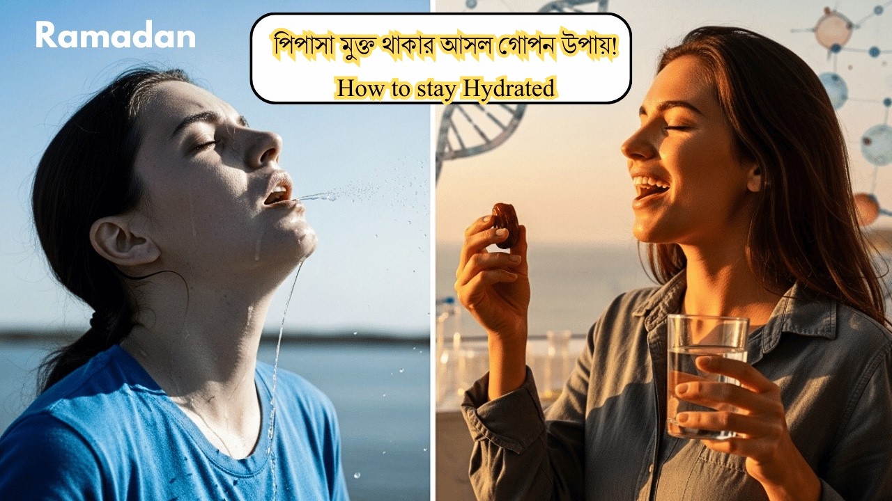 সেহরিতে বেশি ভাত খেয়েও কেন দ্রুত ক্ষুধা লাগে? Science of Hunger Hormone & Insulin Spike!