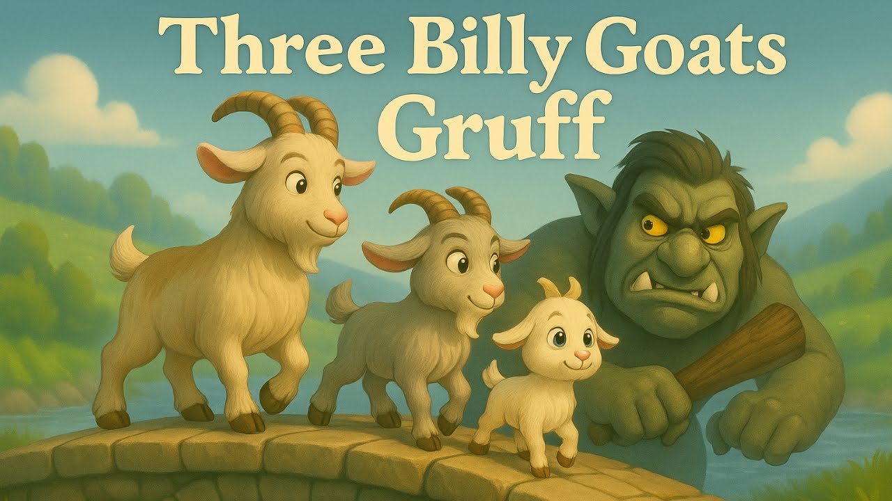 What Happens to the Three BILLY Goats Gruff? 🐐| Classic Bedtime Fairy Tale for Kids in English