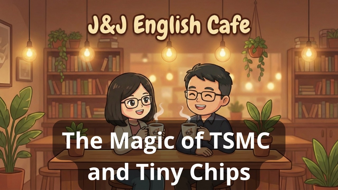【J&J English Cafe】Ep.49: The Magic of TSMC and Tiny Chips