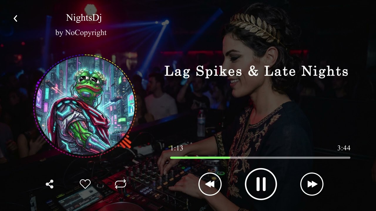Lag Spikes & Late Nights | Hyperpop-rap at 150 BPM Nocopyright