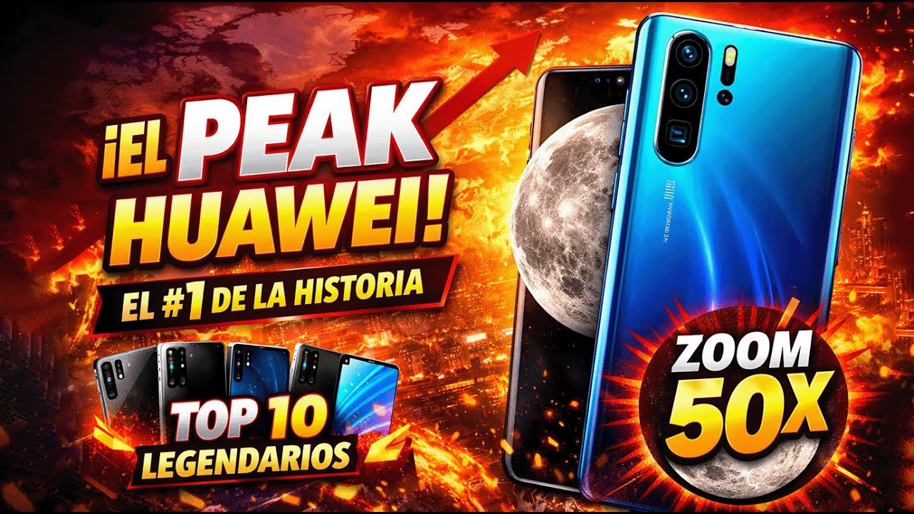 El PEAK HUAWEI: El Teléfono que Superó a Todos (y Nadie lo Igualó)