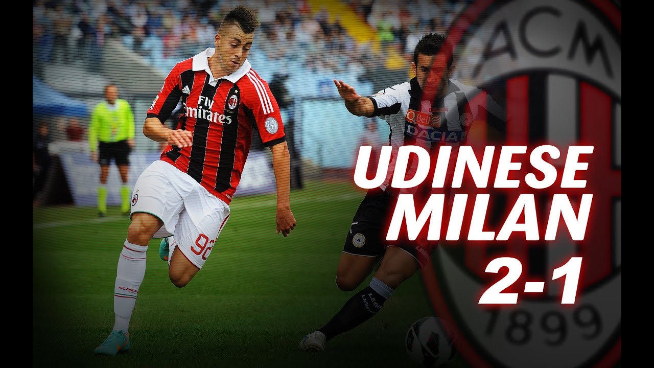 Udinese-Milan 2-1