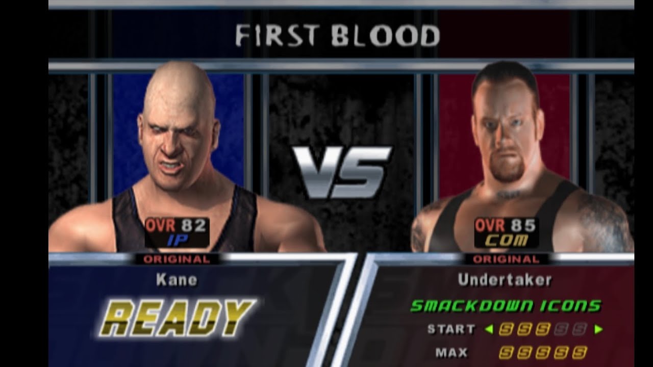 Kane vs The Undertaker (First Blood Match) wwe