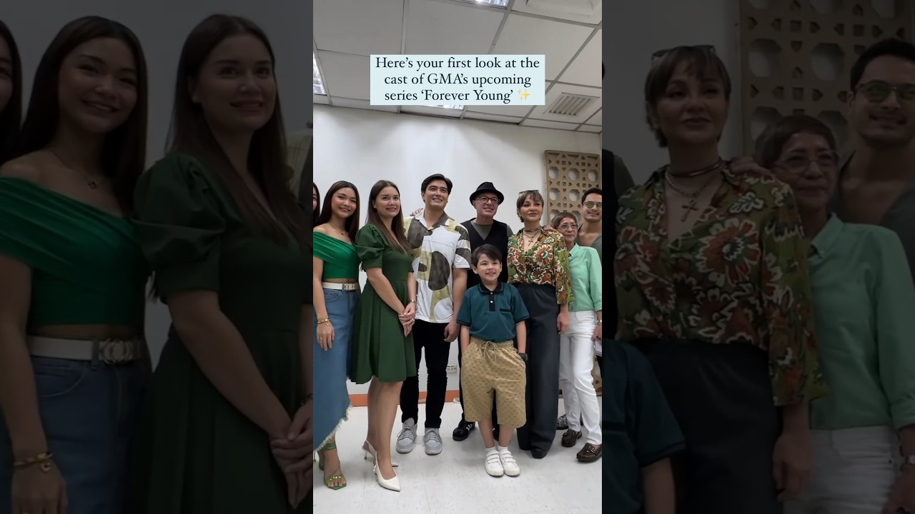 Here's your first look at the cast of GMA's upcoming series #ForeverYoung  ✨#GMA