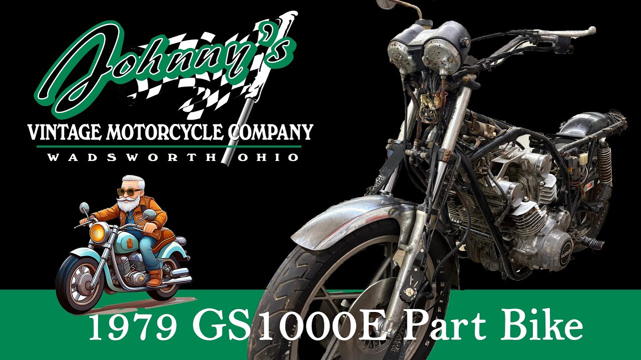 Запчасти для мотоцикла Suzuki GS1000e 1979 года выпуска.