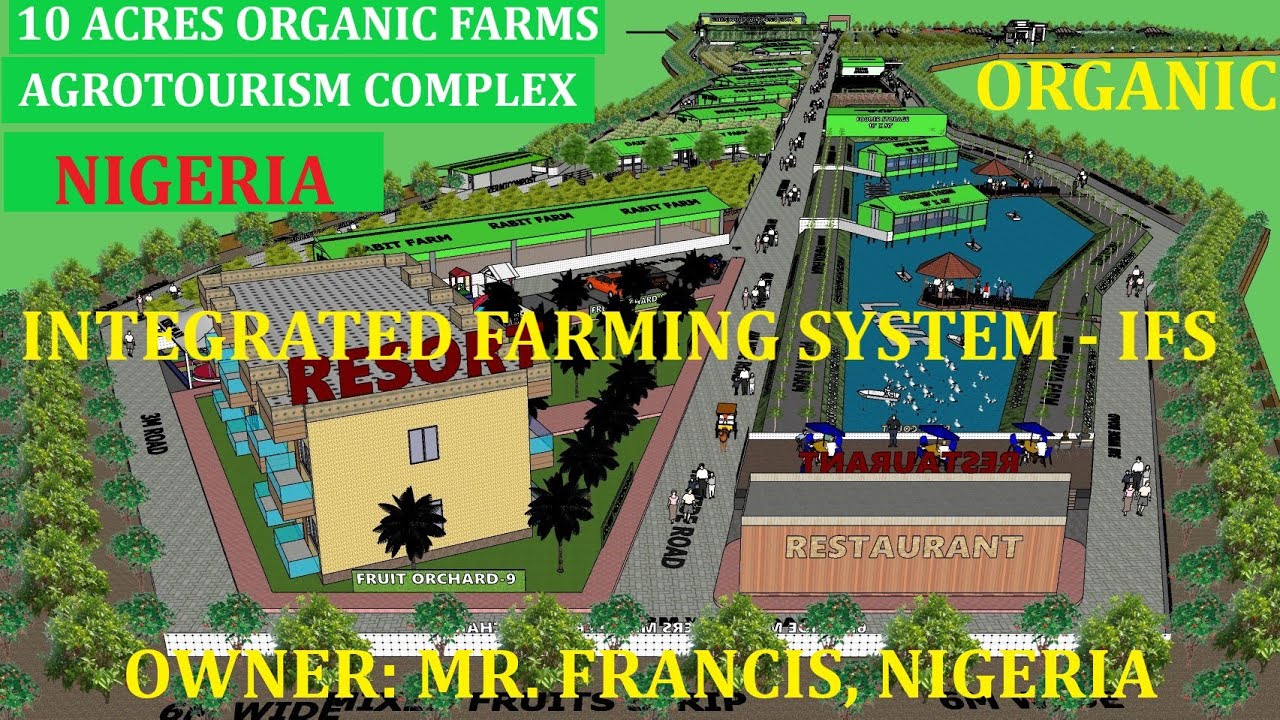 10 acre organic farms & agrotourism complex for Mr Francis of Nigeria by@mohammedorganic #ifs