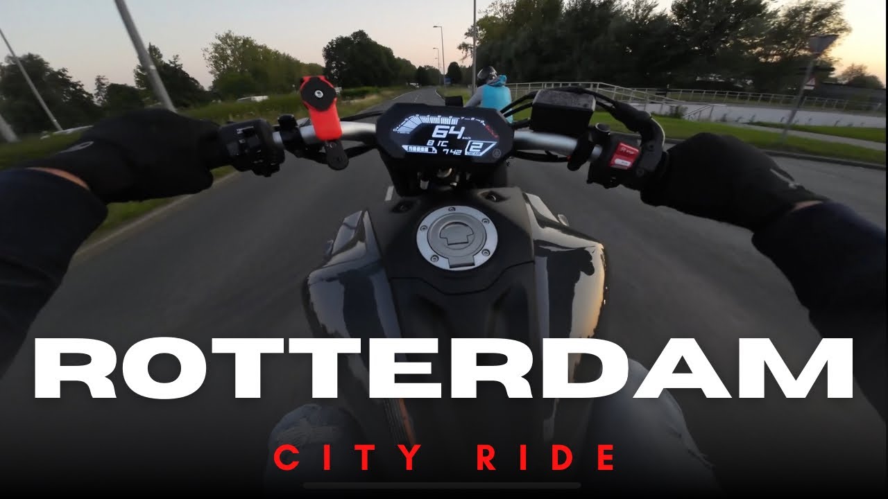 Rotterdam City Ride Yamaha MT07