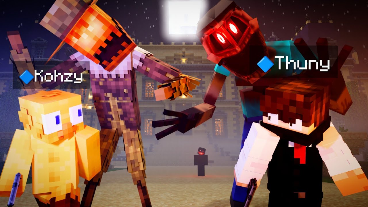 On a essayé de SURVIVRE dans un CHÂTEAU HANTÉ sur MINECRAFT... (avec @Kohzy)