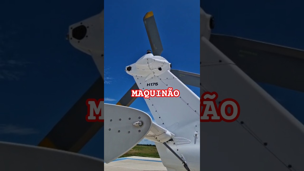 Maquinão... helicóptero H175.