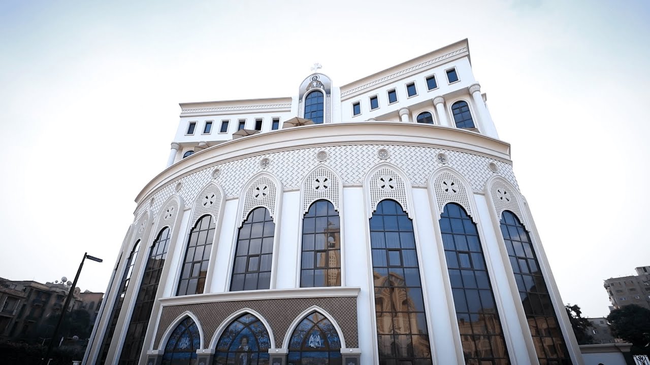 المبني الإداري الجديد بالمقر البابوي بالكاتدرائية المرقسية بالعباسية