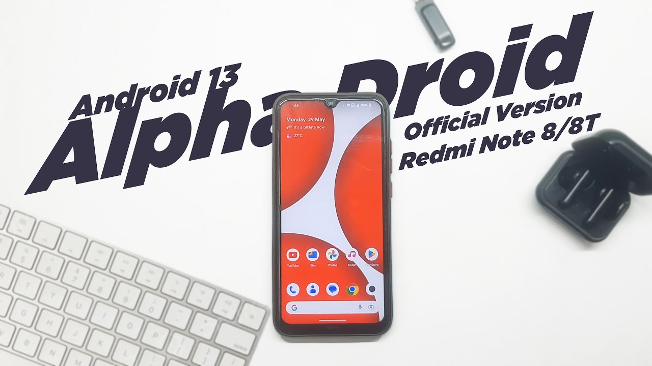 Customize Your Redmi Note 8 with Alpha Droid 1.4 Android 13- The Results Are Unbelievable!