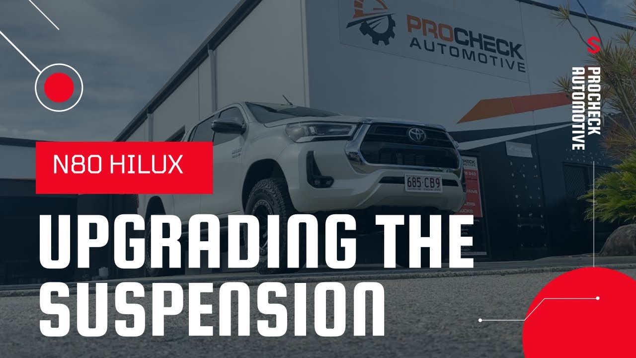 Upgrading the N80 Hilux Suspension, fitting wheels and tyres