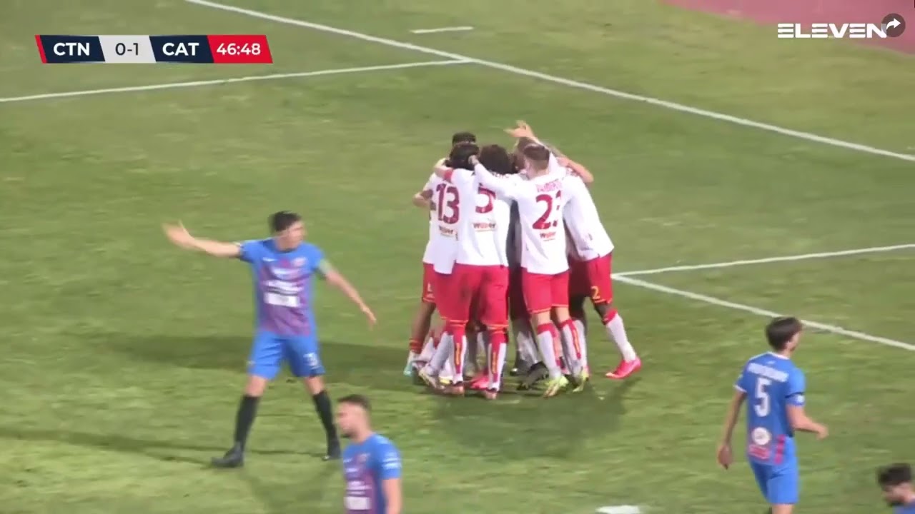 Catania - Catanzaro 1-2
