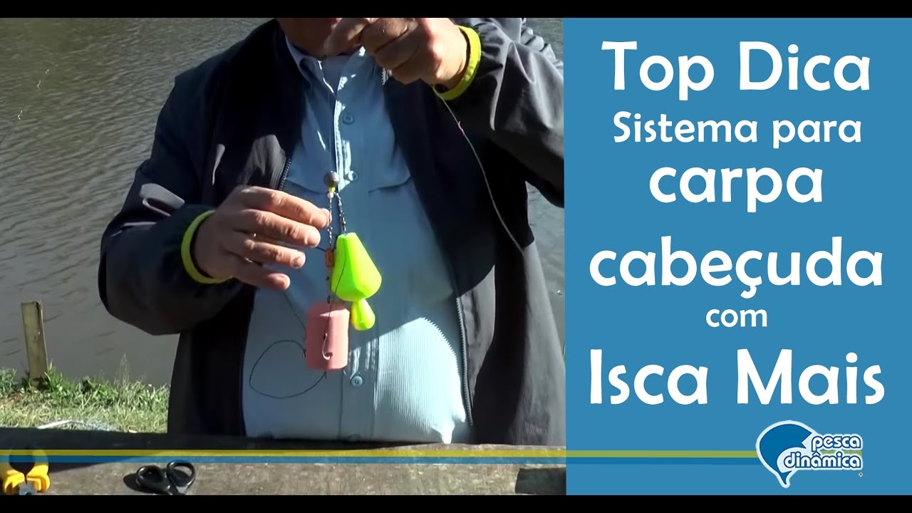 Top Dicas - Sistema para Carpa Cabeçuda com Isca Mais